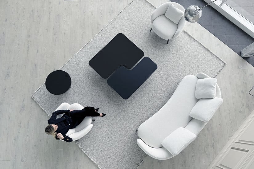 Divano Orbis bianco (Offerta Expo) Poliform - 8