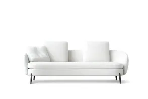 Canapé Orbis blanc (Offre Expo) Poliform - 9