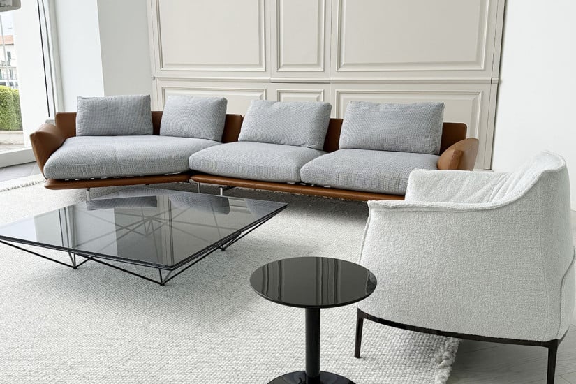 Get Back Sofa With Chaise Longue (Expo Offer) Poltrona Frau - 5