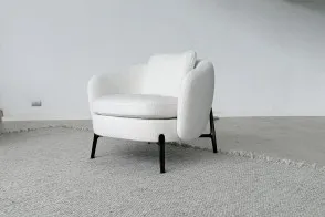 Fauteuil Orbis blanc (Offre Expo) Poliform | Achats en Ligne 2