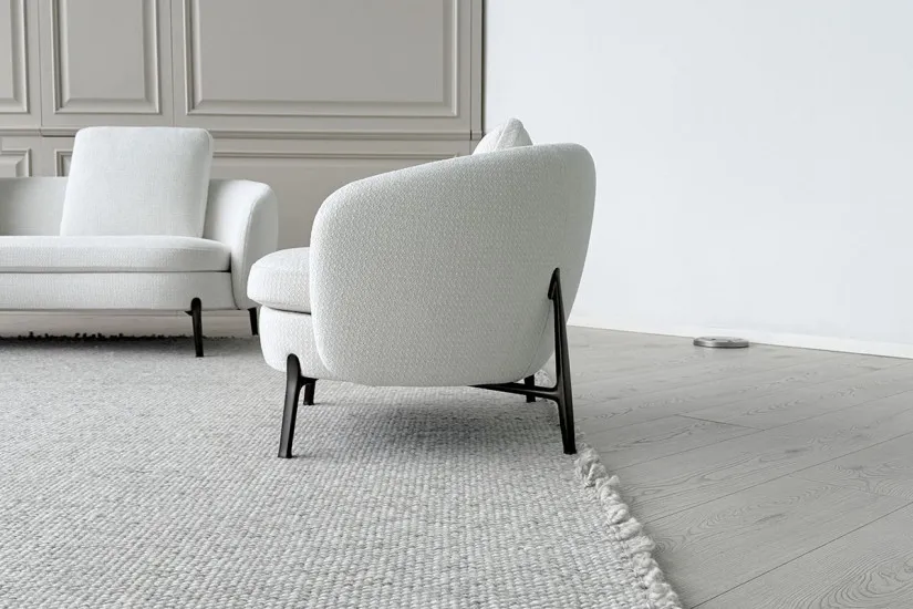 Fauteuil Orbis blanc (Offre Expo) Poliform - 3