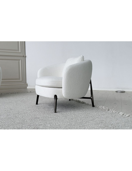 Poltrona Orbis bianca (Offerta Expo) Poliform - 4