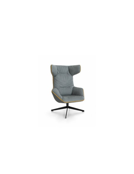 Fauteuil Take a Line for a Walk gris (Offre Expo) - Moroso