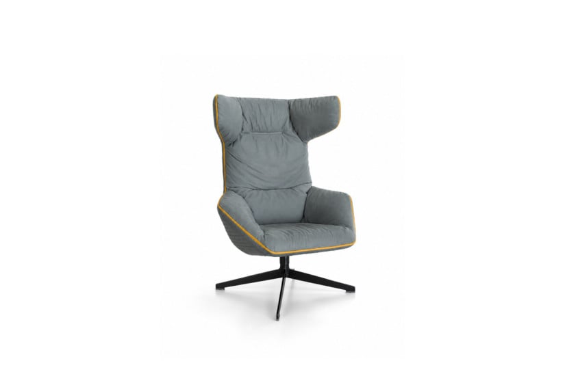 Moroso Take a Line for a Walk Grey Fabric Armchair (Expo Offer) | Online