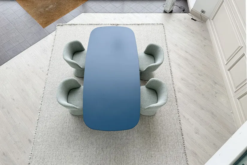Table Tobi-Ishi bleu (Offre Expo) B&B Italia - 5