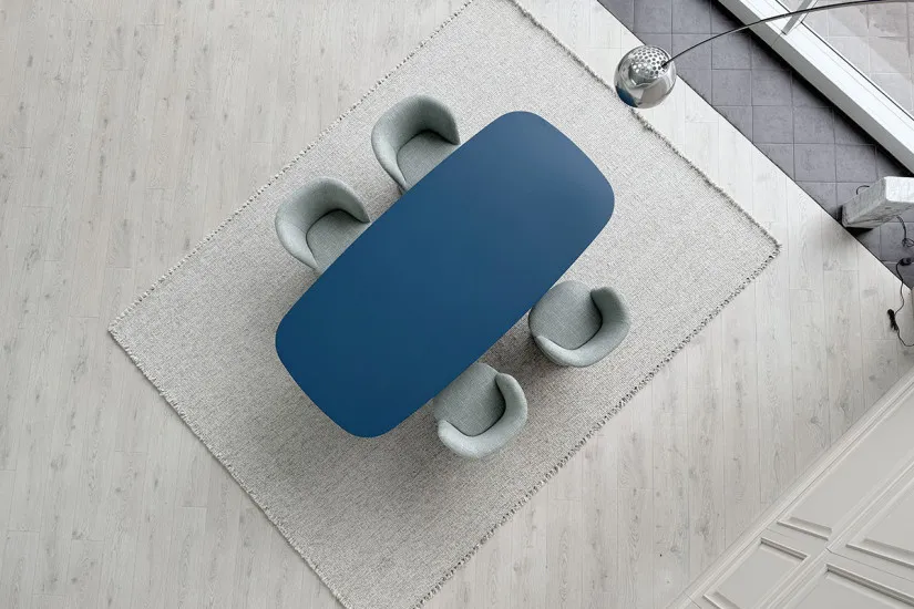 Tobi-Ishi Blue Table (Expo Offer) B&B Italia - 6