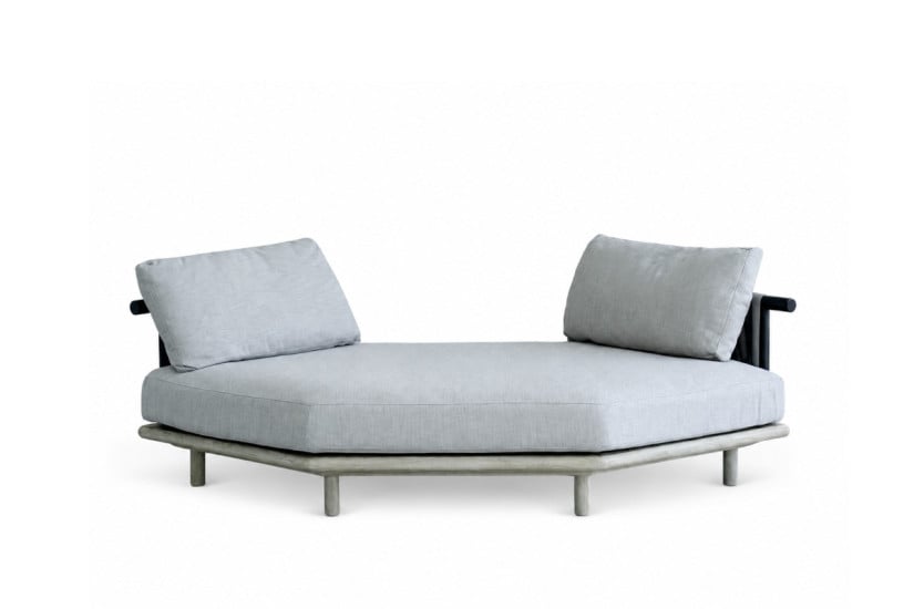 Roda Eden Outdoor Hexagonal White Sofa (Expo Offer)