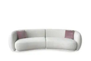 Moroso Pacific White Sofa (Expo Offer)