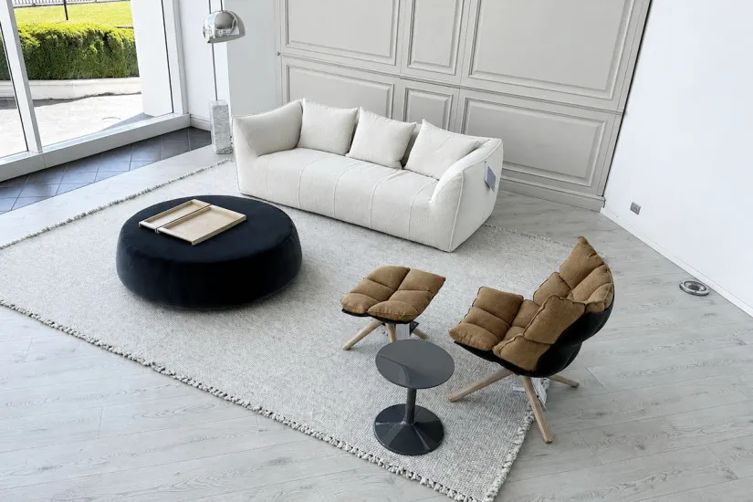 Le Bambole - Granbambola White Fabric Sofa B&B Italia - 8