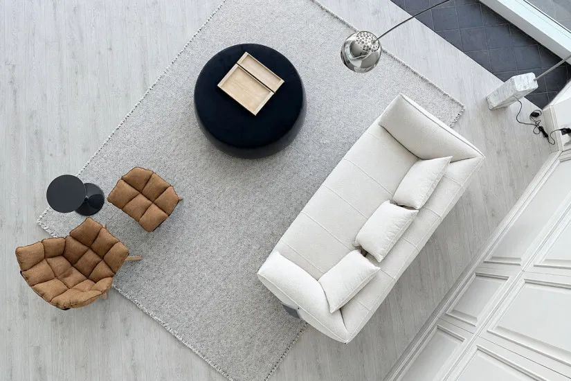 Le Bambole - Granbambola White Fabric Sofa B&B Italia - 9