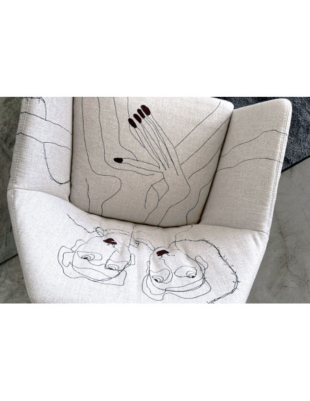 Sedia New York by Marras Con Braccioli (Offerta Expo) - Saba | Online Shop