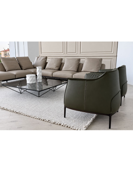 Let It Be Beige Sofa (Expo Offer) Poltrona Frau - 9