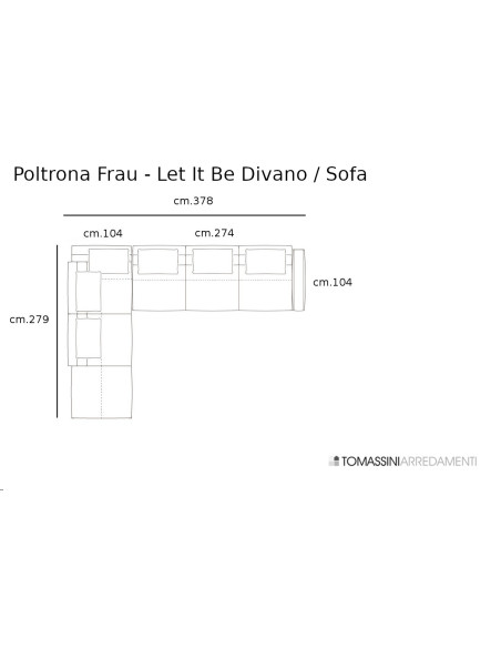 Let It Be Beige Sofa (Expo Offer) Poltrona Frau - 11