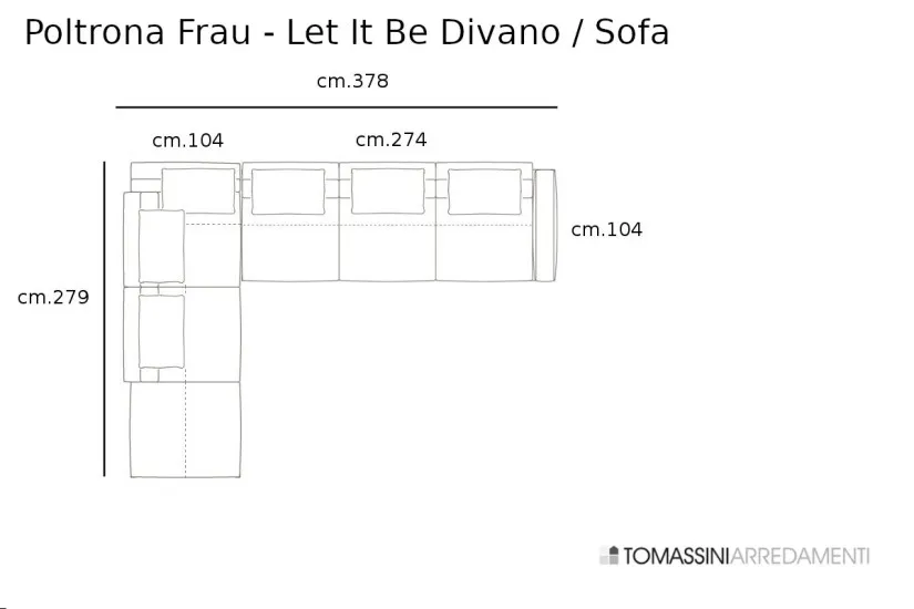 Let It Be Beige Sofa (Expo Offer) Poltrona Frau - 11