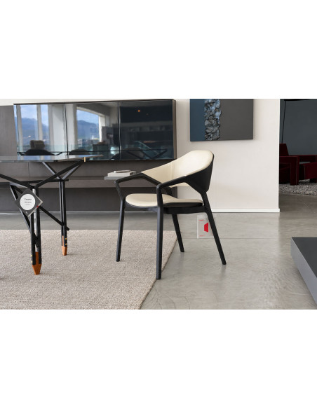 Chaise Ico blanche (Offre Expo) Cassina - 2