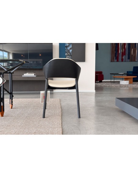 Chaise Ico blanche (Offre Expo) Cassina - 4