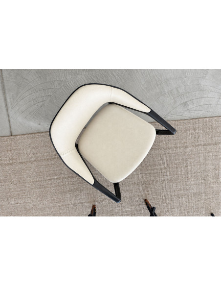 Chaise Ico blanche (Offre Expo) Cassina - 5