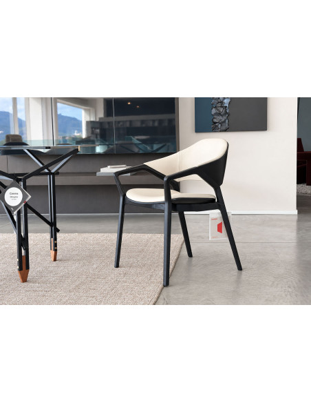 Chaise Ico blanche (Offre Expo) Cassina - 6
