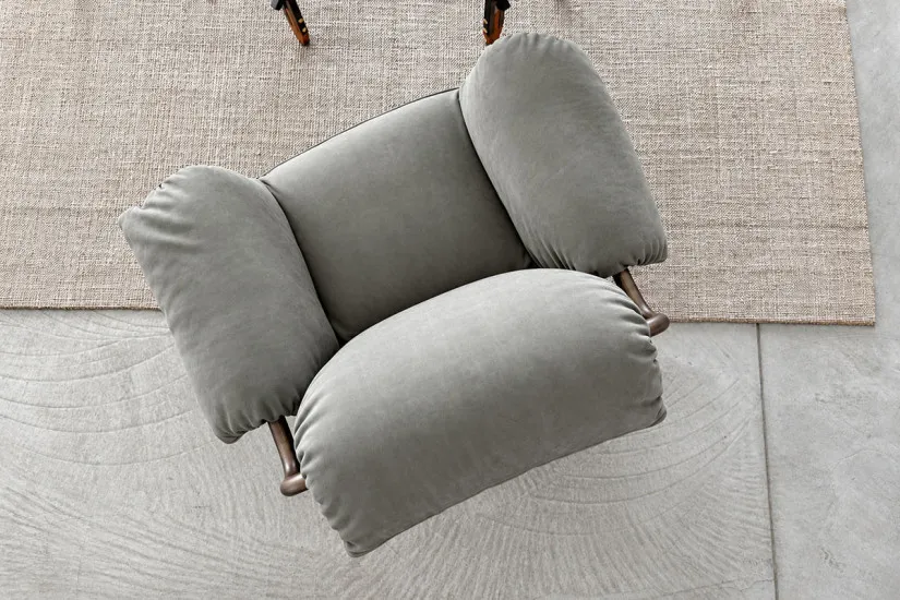 Sedia So Far grigia (Offerta Expo) Baxter - 6