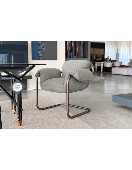 Sedia So Far grigia (Offerta Expo) Baxter - 7