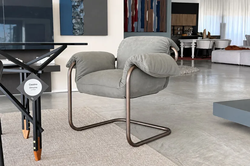 Sedia So Far grigia (Offerta Expo) Baxter - 7
