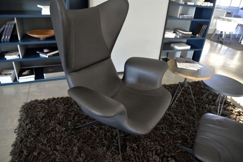 Fauteuil et Pouf Longwave (Offre expo)