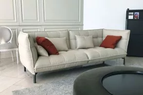 Divano Husk in tessuto sabbia (Offerta Expo) B&B Italia - 6 2