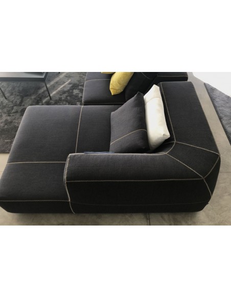 Bend Sofa in anthracite colour (Expo Offer)