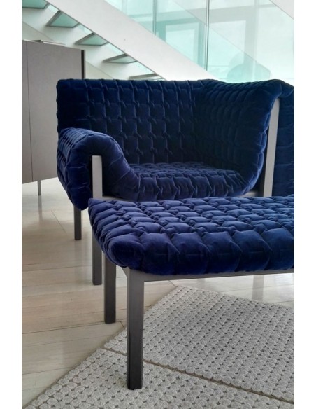 Poltrona e Pouf Ruché (Offerta Expo)