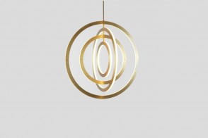 Halo  Vertical Suspension Lamp