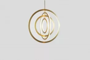 Suspension Lamp Halo Vertical