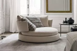 Amoenus Soft Swivel Round Sofa 2