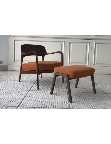 Poltrona Louis e Pouf Loretta (Offerta Expo)
