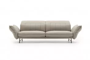 On Line Leather Sofa
