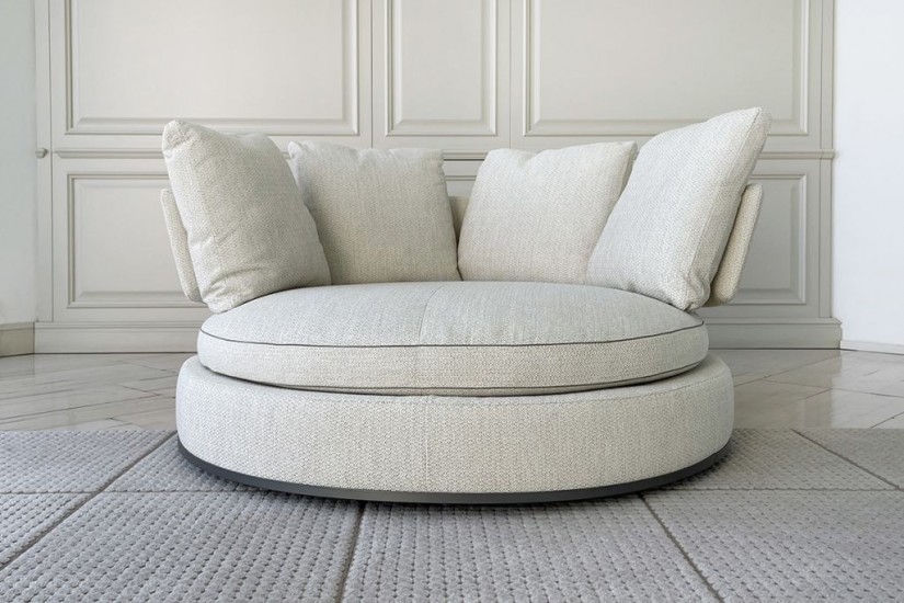 Amoenus Soft Swivel Sofa (Expo Offer)