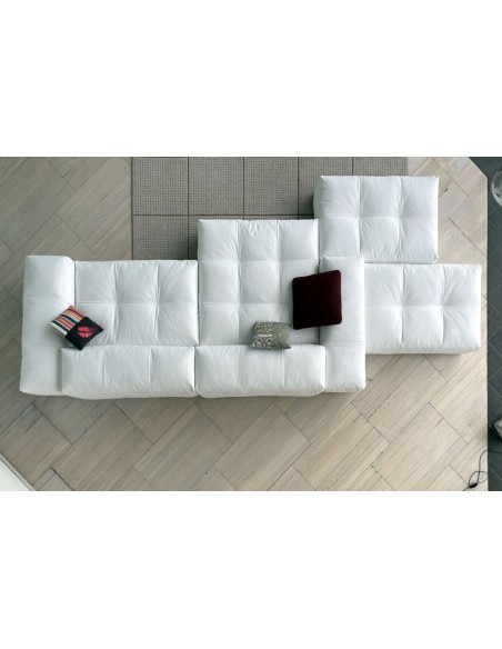 Pixel Sofa White Fabric (Expo Offer)