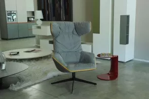 Moroso Take a Line for a Walk Grey Fabric Armchair (Expo Offer) | Online 2