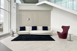 Canapé Noonu en tissu blanc B&B Italia - 5 2