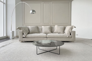 Canapé Nebula Nine en lin clair (Offre Expo) Diesel with Moroso - 6 2