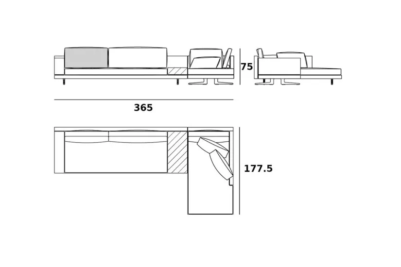 Mondrian Sofa (Expo Offer)