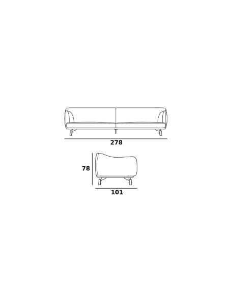 Divano Drive Ed.2022 (Offerta Expo) Giorgetti - 8