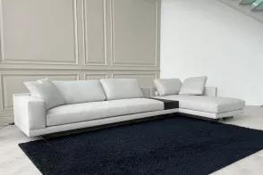 Mondrian Grey Fabric Sofa (Expo Offer) Poliform - 6 2