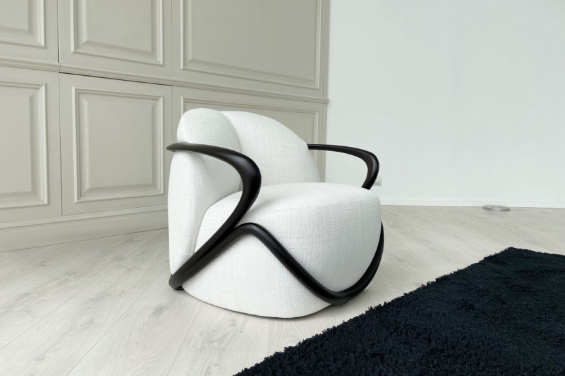 Poltrona Hug noce scuro (Offerta Expo) Giorgetti - 2