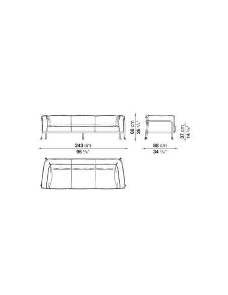 Borea Outdoor Sofa (Expo Offer)