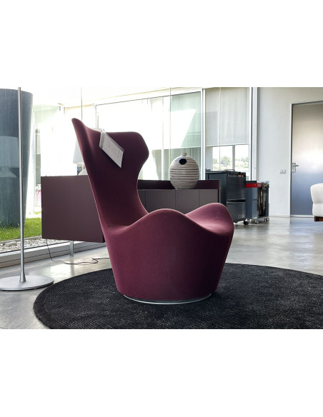 Fauteuil Grande Papilio couleur violette (Offre Expo) B&B Italia - 2