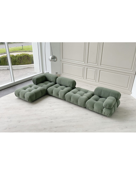 Divano Camaleonda - Tessuto verde (Offerta Expo) B&B Italia - 1