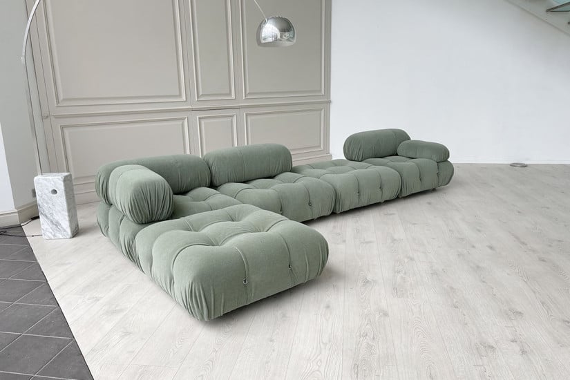 Divano Camaleonda - Tessuto verde (Offerta Expo) B&B Italia - 3