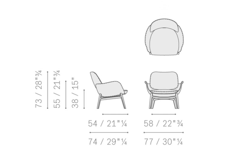 Fauteuil Martha (Offre Expo) Poltrona Frau - 7