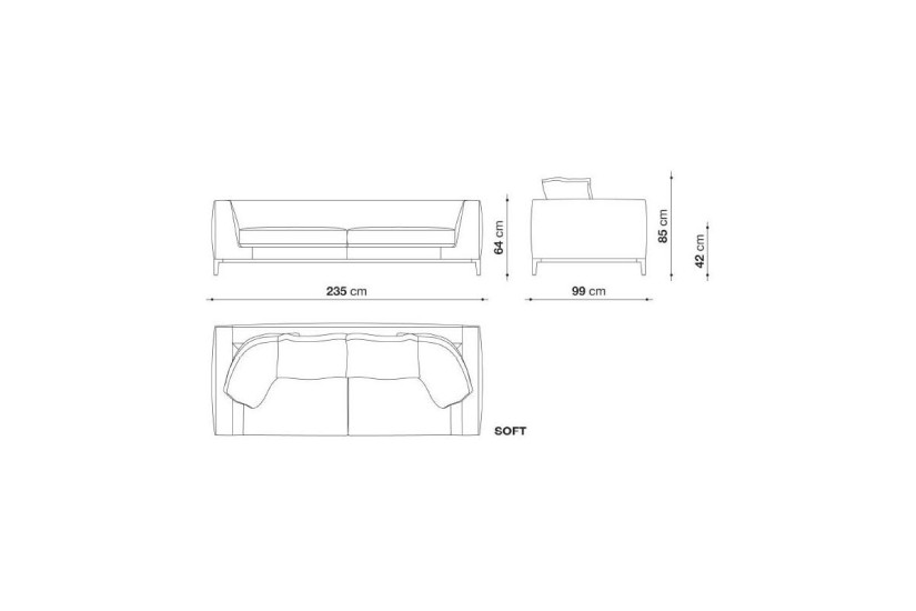 Divano Lucrezia Soft (Offerta Expo) Maxalto - 8