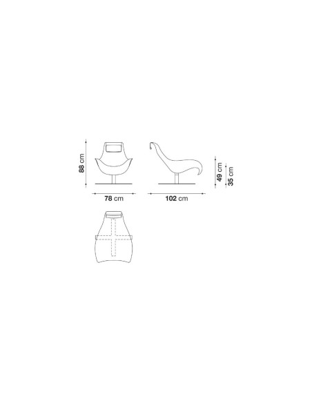 Mart Swivel Armchair (Expo Offer)